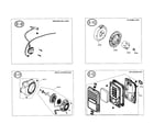 Okuma PP5500-B SERIES ignition coil/starter/air cleaner diagram