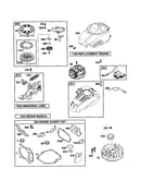 Starter-rewind/shortblock/blower