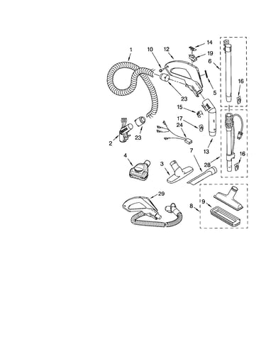 Hose/attachment