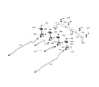 Bosch NGP742UC/01 manifold/valve/tubing diagram