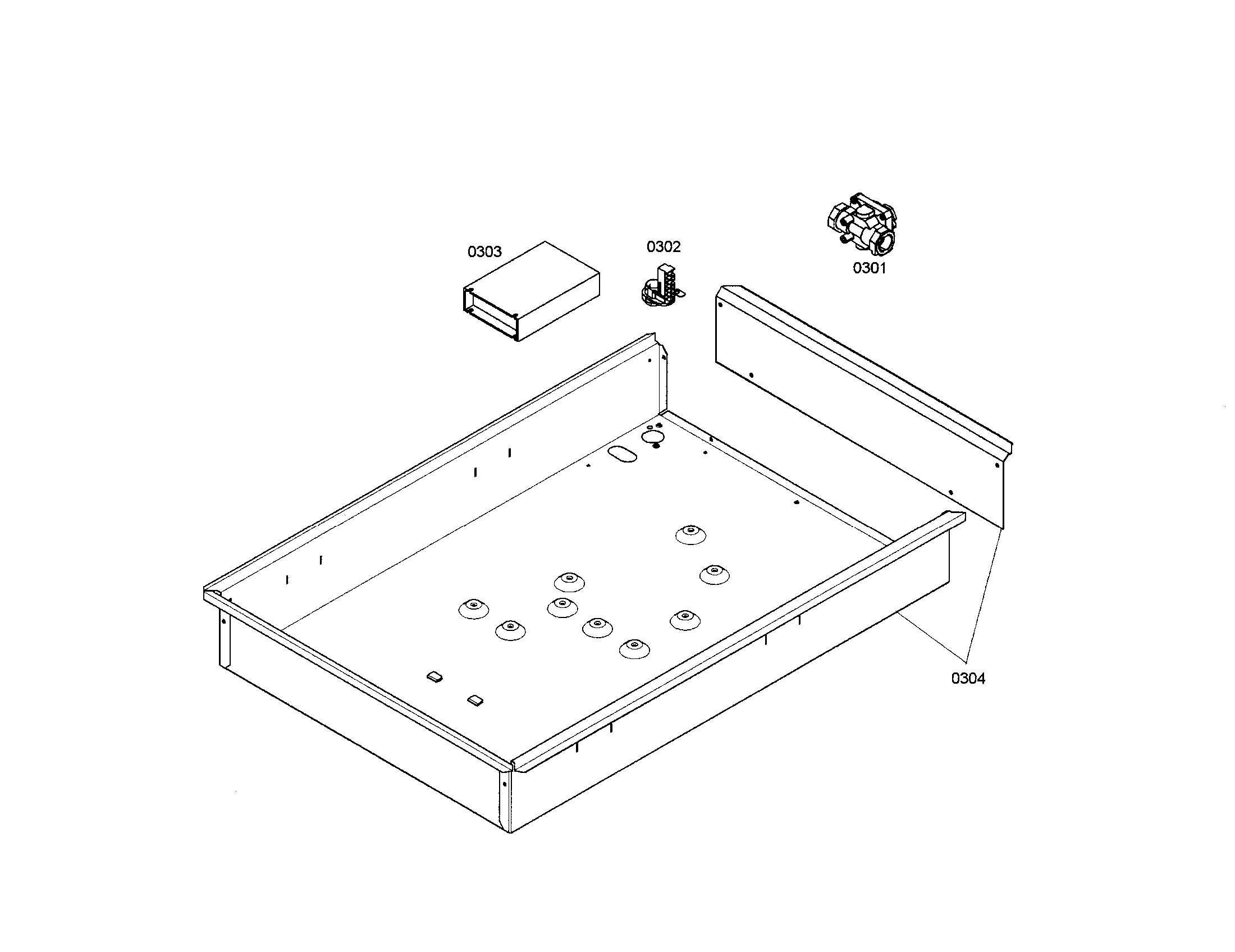 PANEL FRAME/REGULATOR