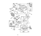 Briggs & Stratton 122K02-0623-E1 cylinder/crankshaft/sump-engine diagram