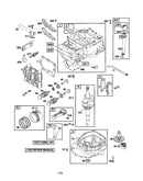 Cylinder/crankshaft/sump-engine