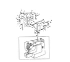 Kenmore 3851158180 needle bar support diagram