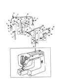 Needle bar support