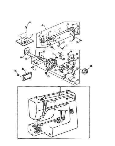 Lower shaft assembly
