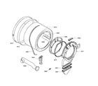 Bosch WTA4400US/01 drum assembly diagram