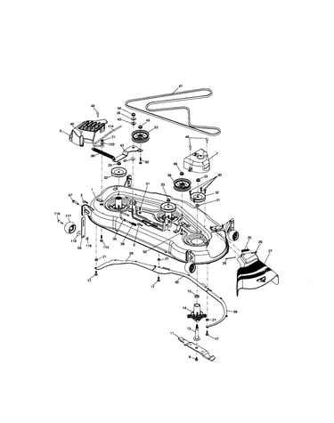 Mower deck