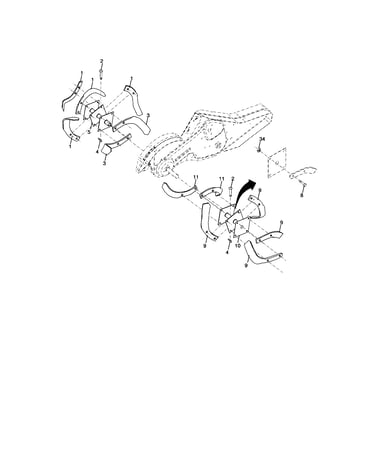 Tine assembly