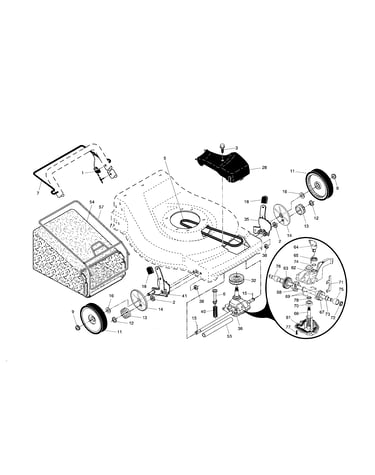 Wheels/tires/bag