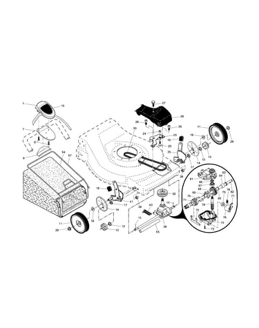 Wheels/tires/bag