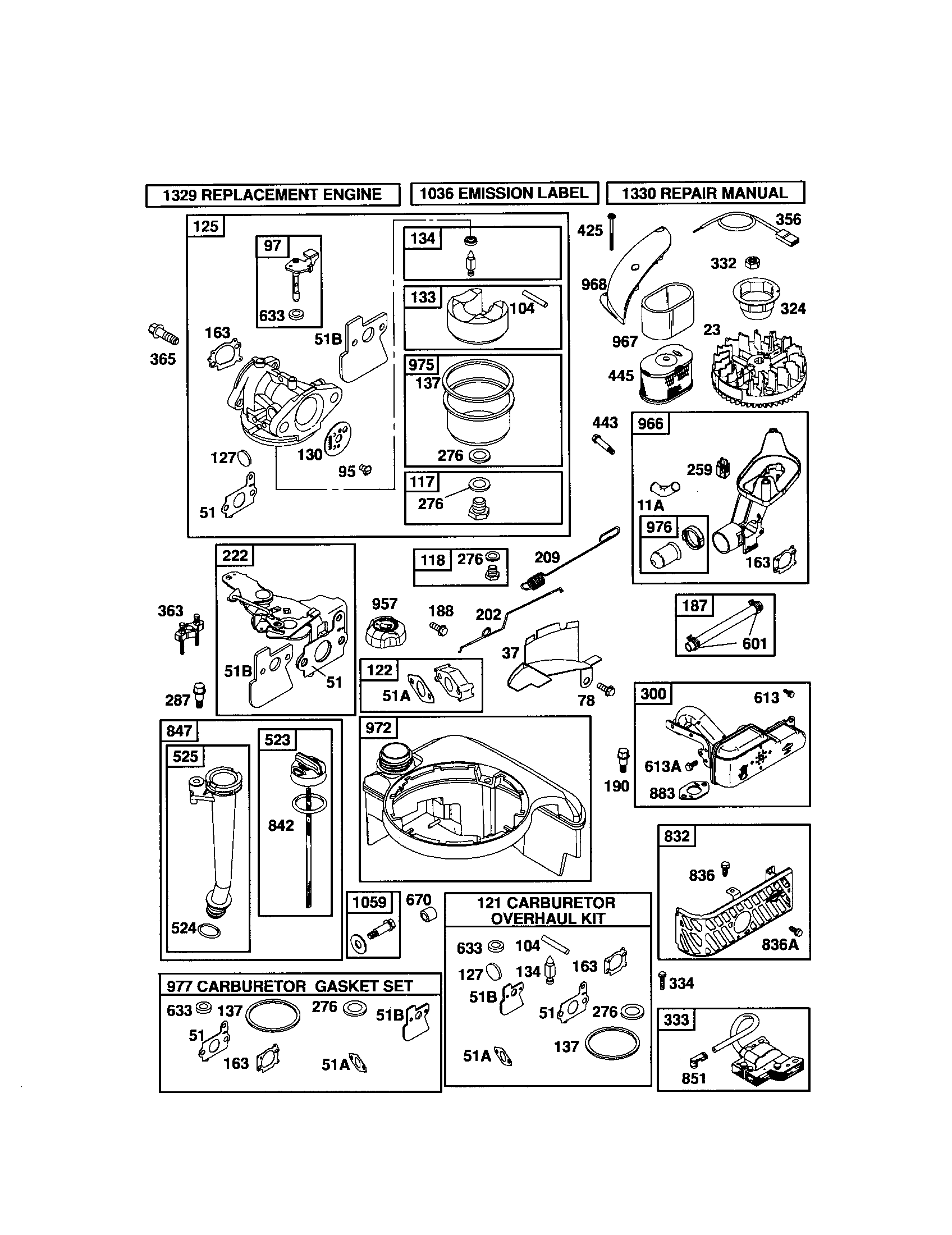 Carburetor/fuel tank