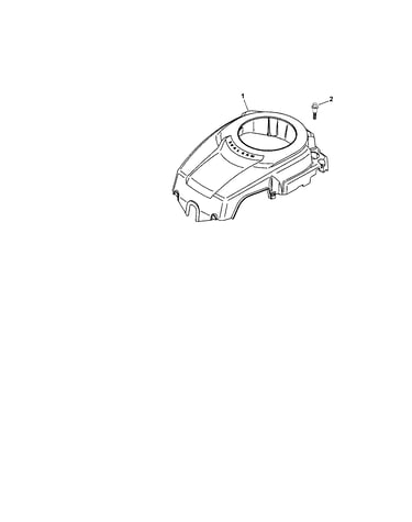 Blower housing and baffles