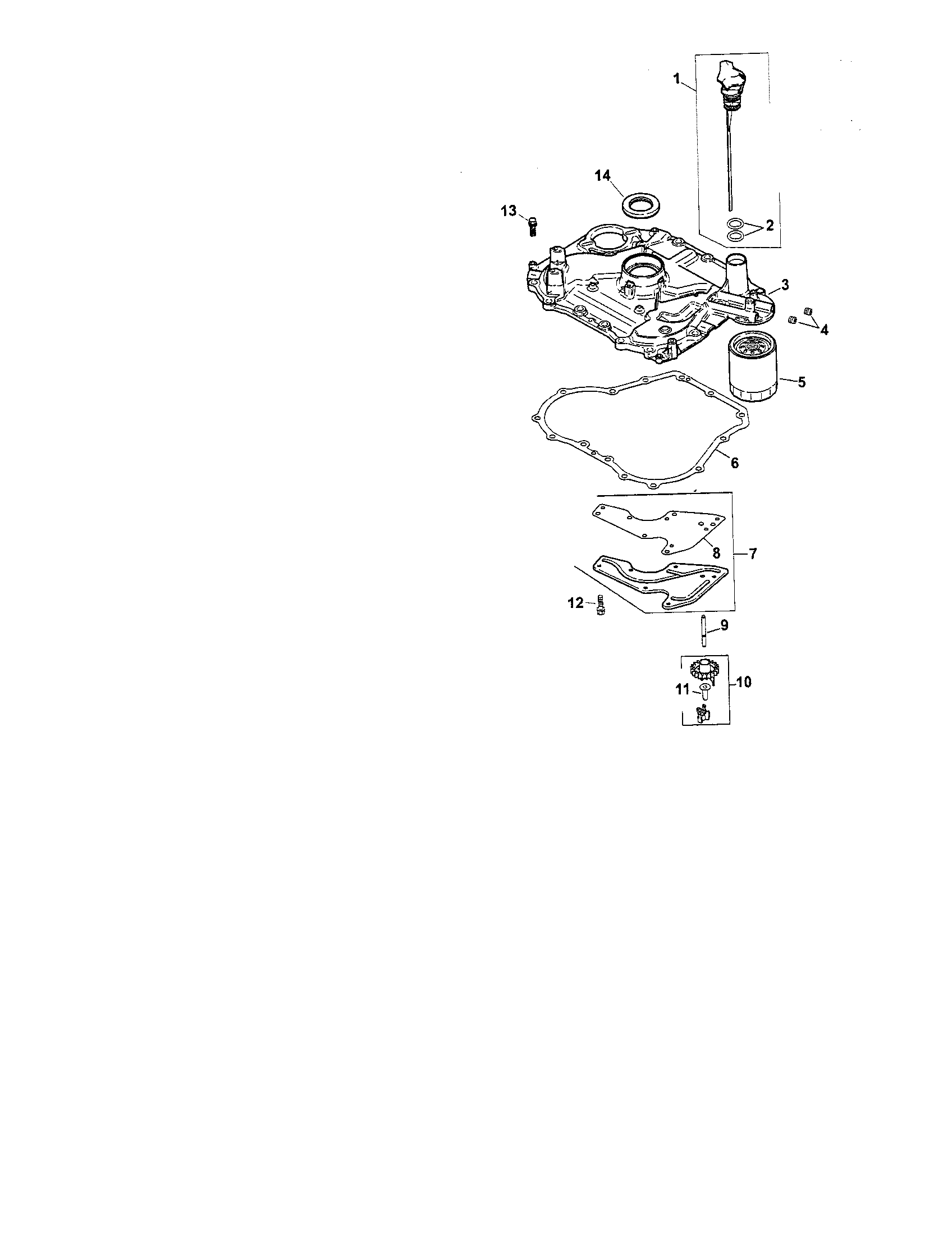 Oil pan / lubrication