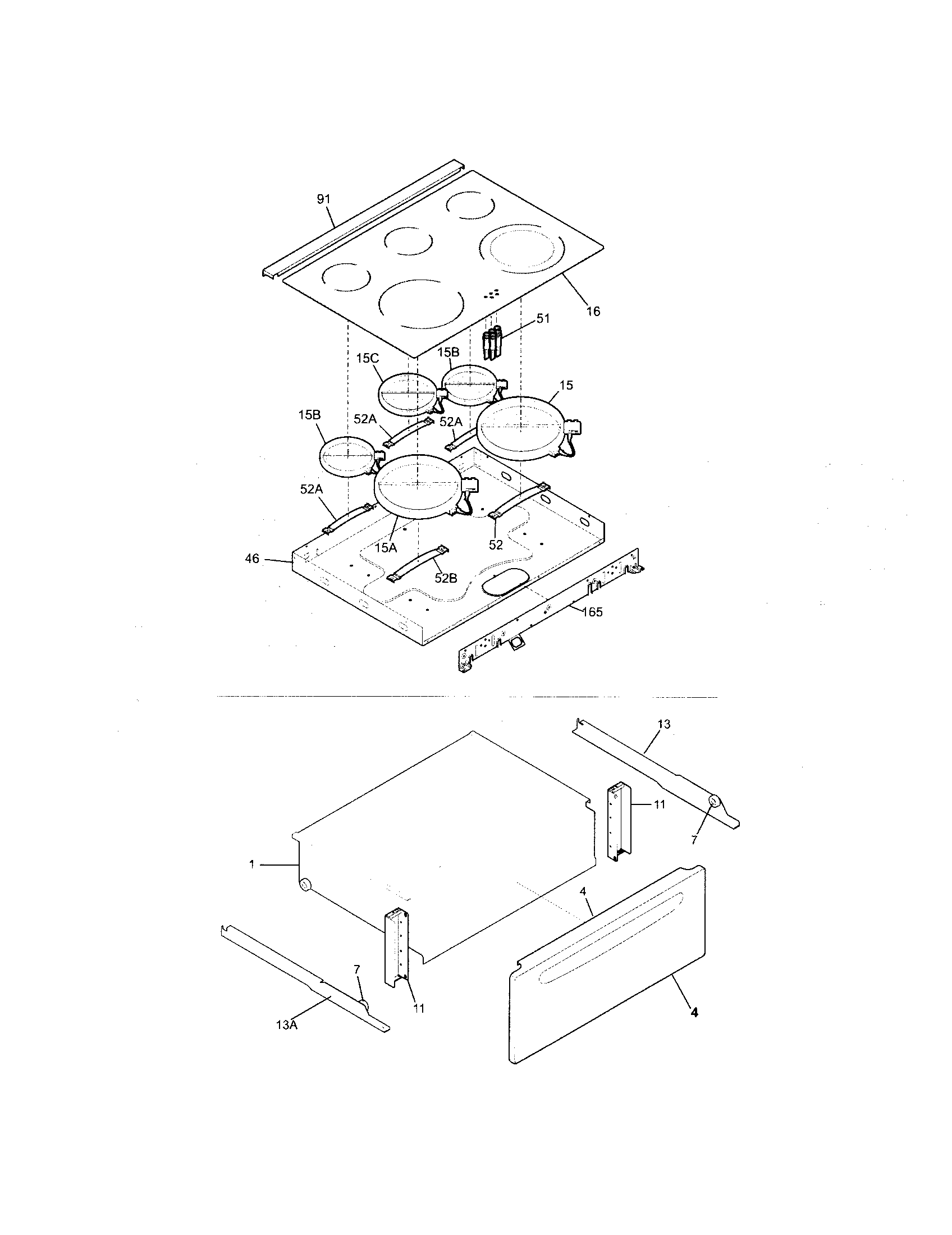 Top/drawer