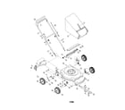Troybilt 11A-426A711 rotary mower diagram