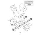 Troybilt 12A-446A711 rotary mower diagram