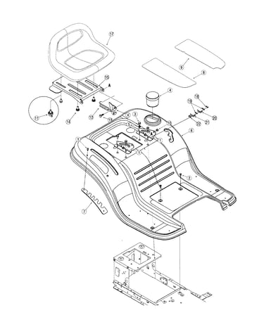 Fender/seat