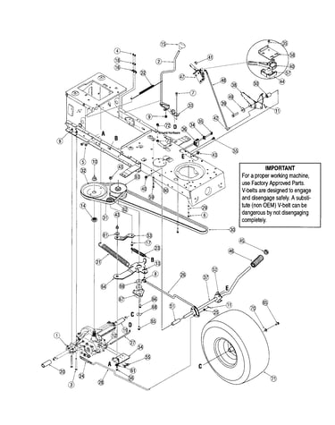 Transmission assembly-model 77t