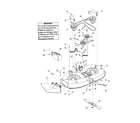 Troybilt 13AN77TG766 42" deck diagram