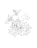Seat box frame/console
