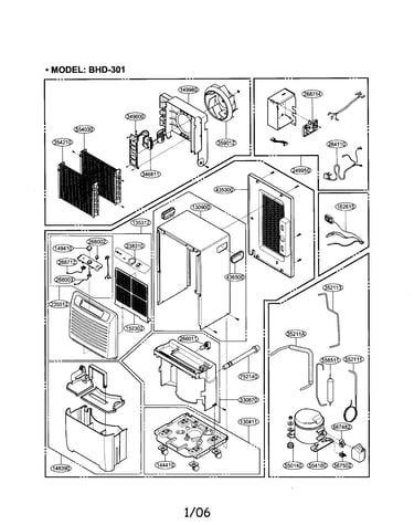 Dehumidifier - model: bhd-301