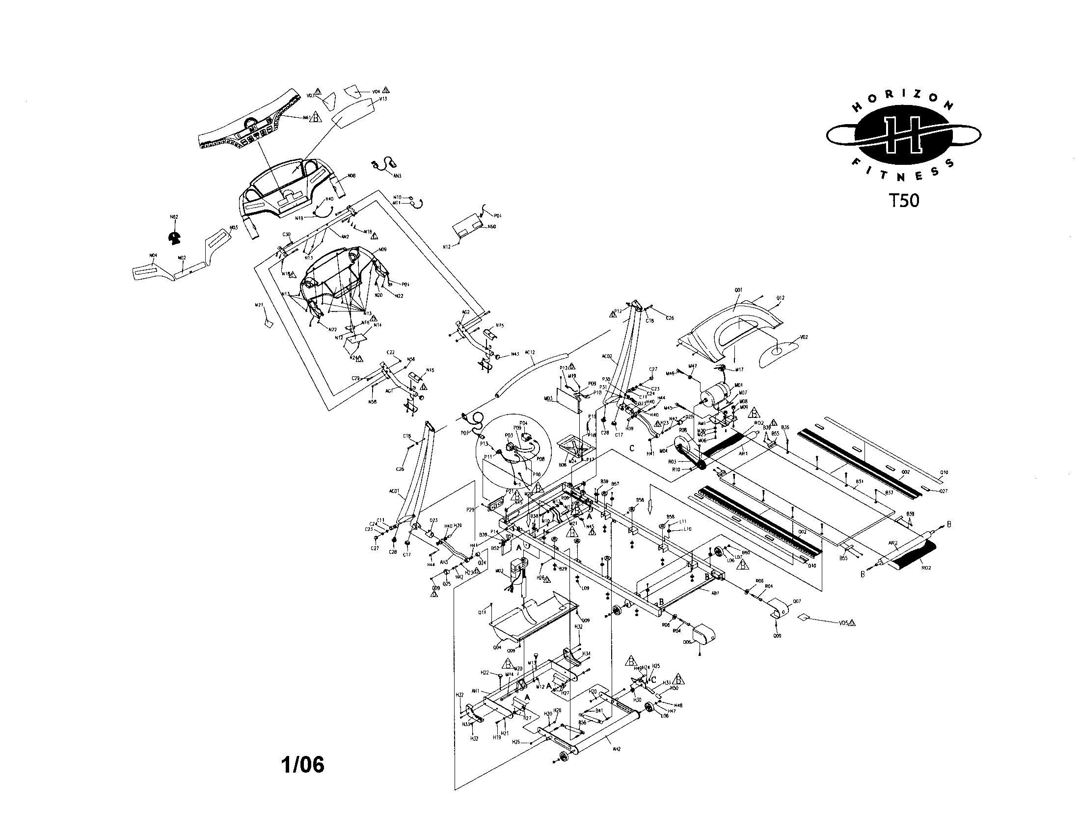 TREADMILL - MODEL: T50