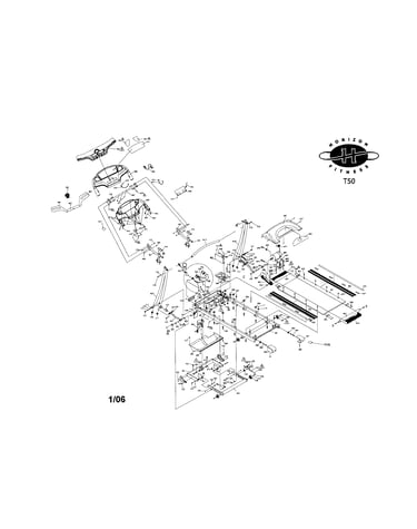 Treadmill - model: t50