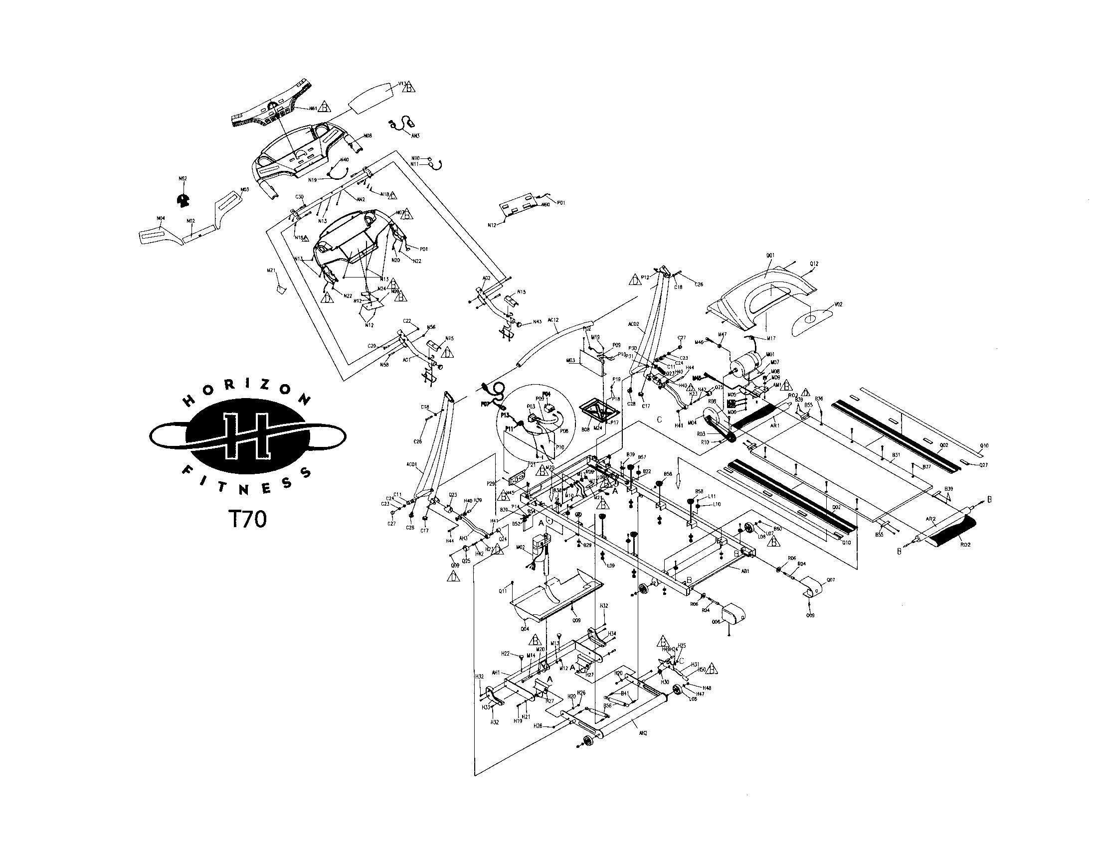 TREADMILL - MODEL: T70