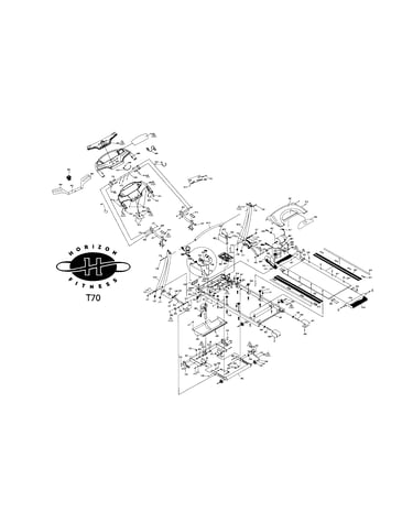 Treadmill - model: t70