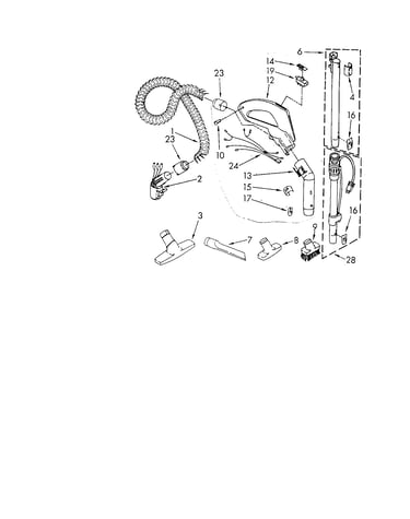 Hose and attachment