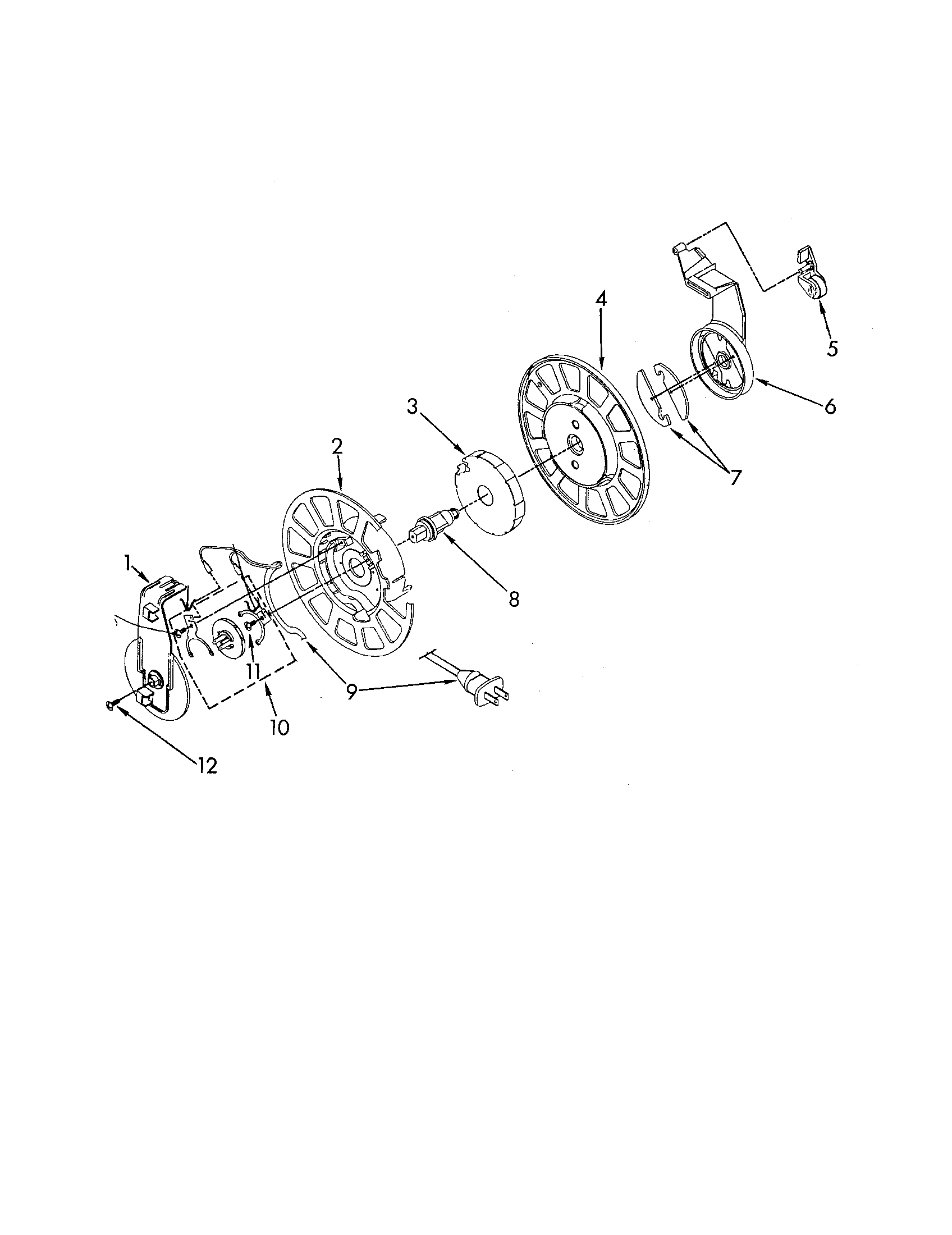 Power cord reel