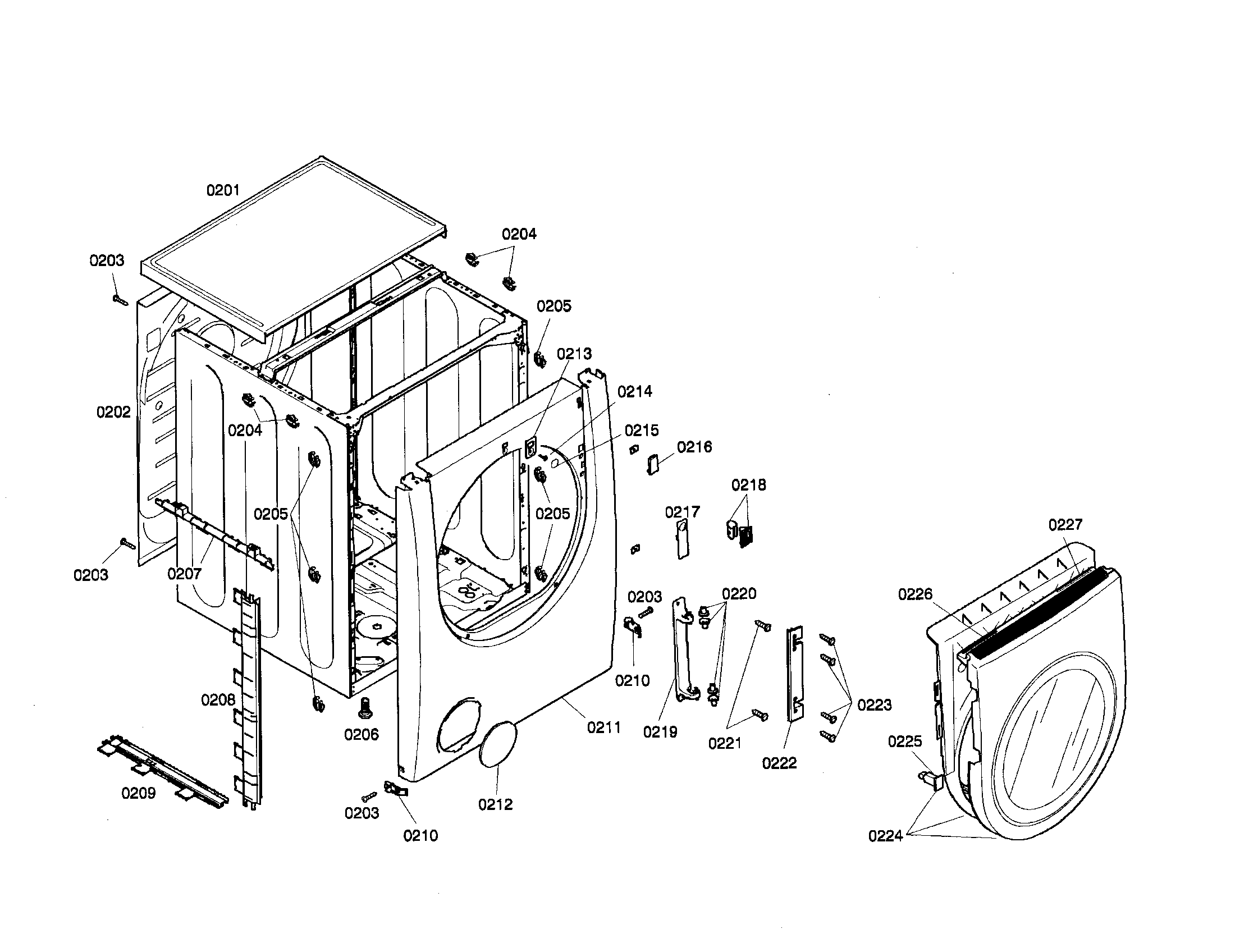Door assembly