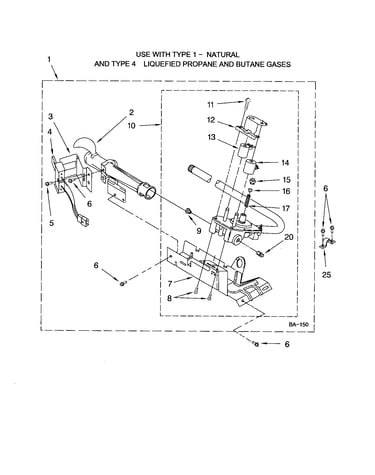 8318272 burner assembly