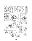 Cylinder/head-cylinder/sump-engine