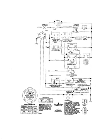Schematic diagram-tractor