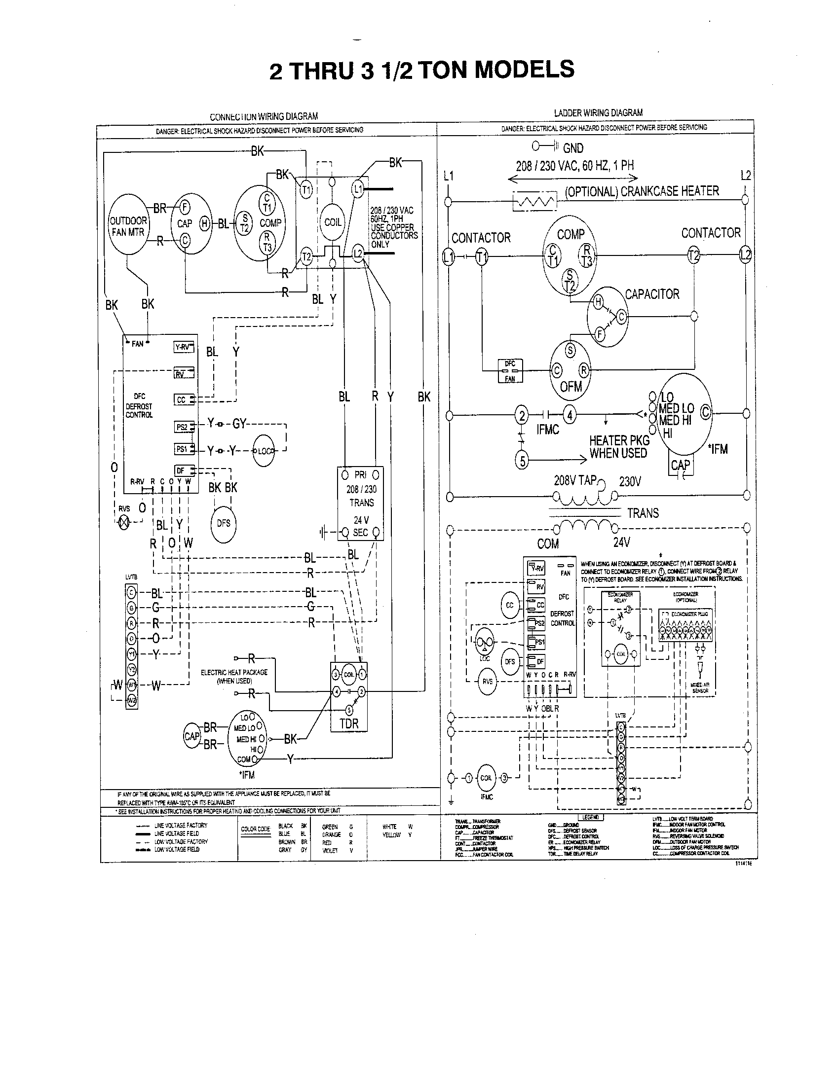 DIAGRAM-2 THRU 3 1/2 TON MODELS