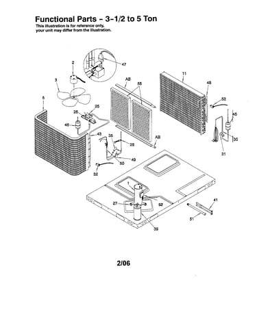 Functional parts-3-1/2 to 5 ton