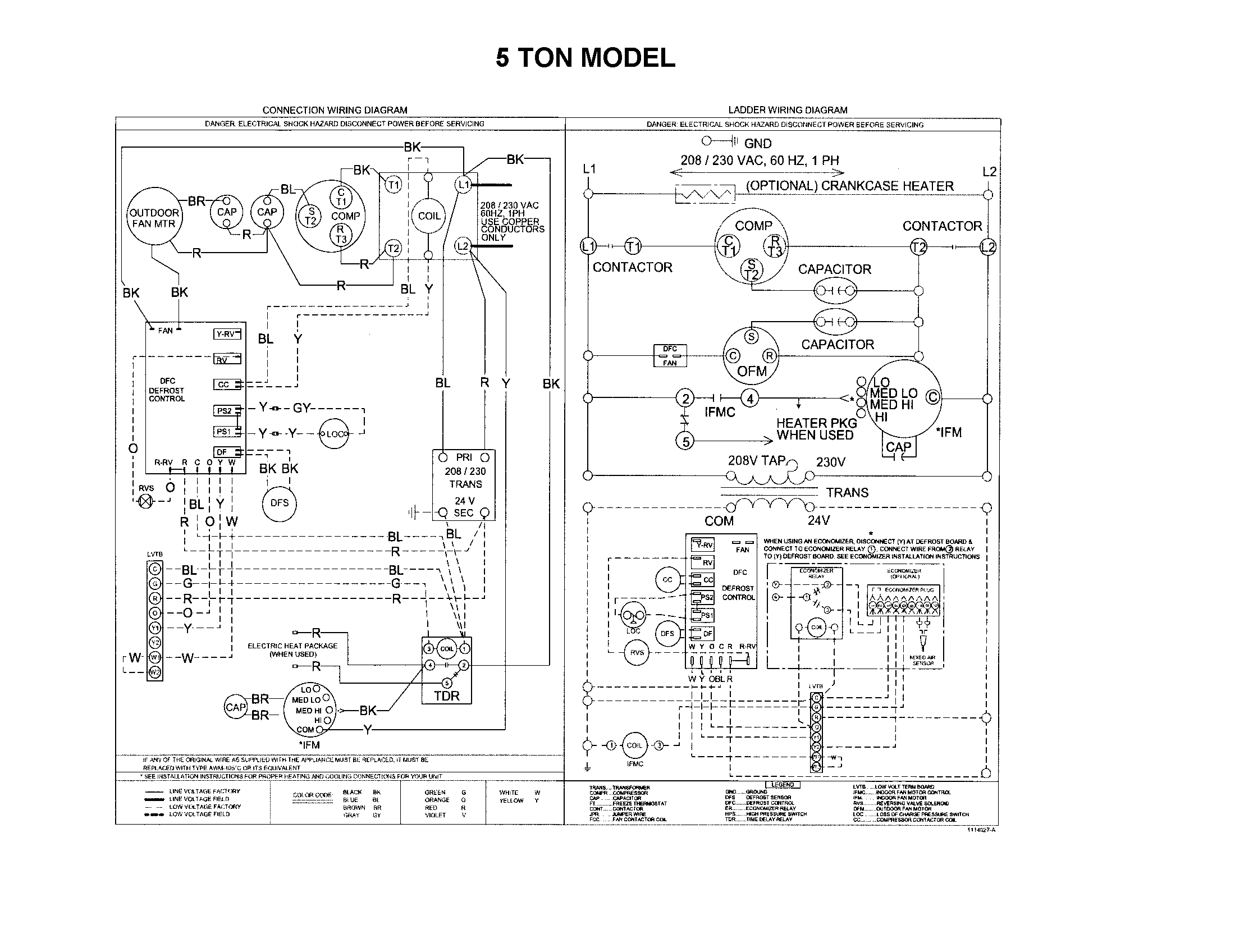 DIAGRAM - 5 TON MODEL