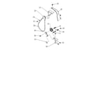 Craftsman 247799640 pulley/idler diagram