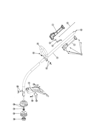 Boom & trimmer - model bl100