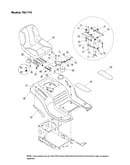 Seat/fender - model 760-779