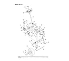 MTD 762 steering/axle - models 760-779 diagram