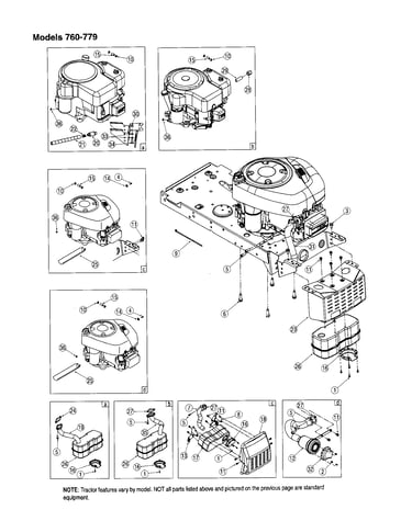 Engines - models 760-779