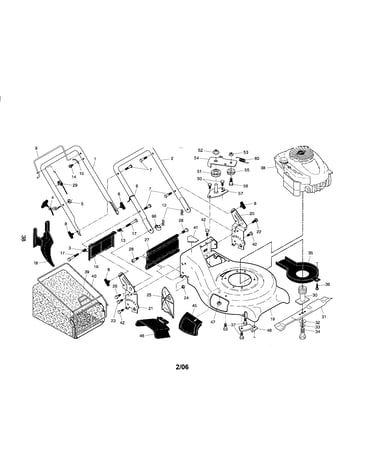 Handle/engine/bag/deck