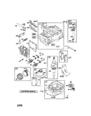 Cylinder/crankshaft/sump-engine