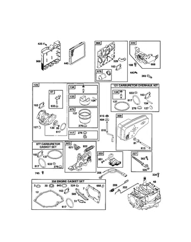 Carburetor / short block