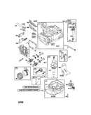 Cylinder/crankshaft/sump-engine