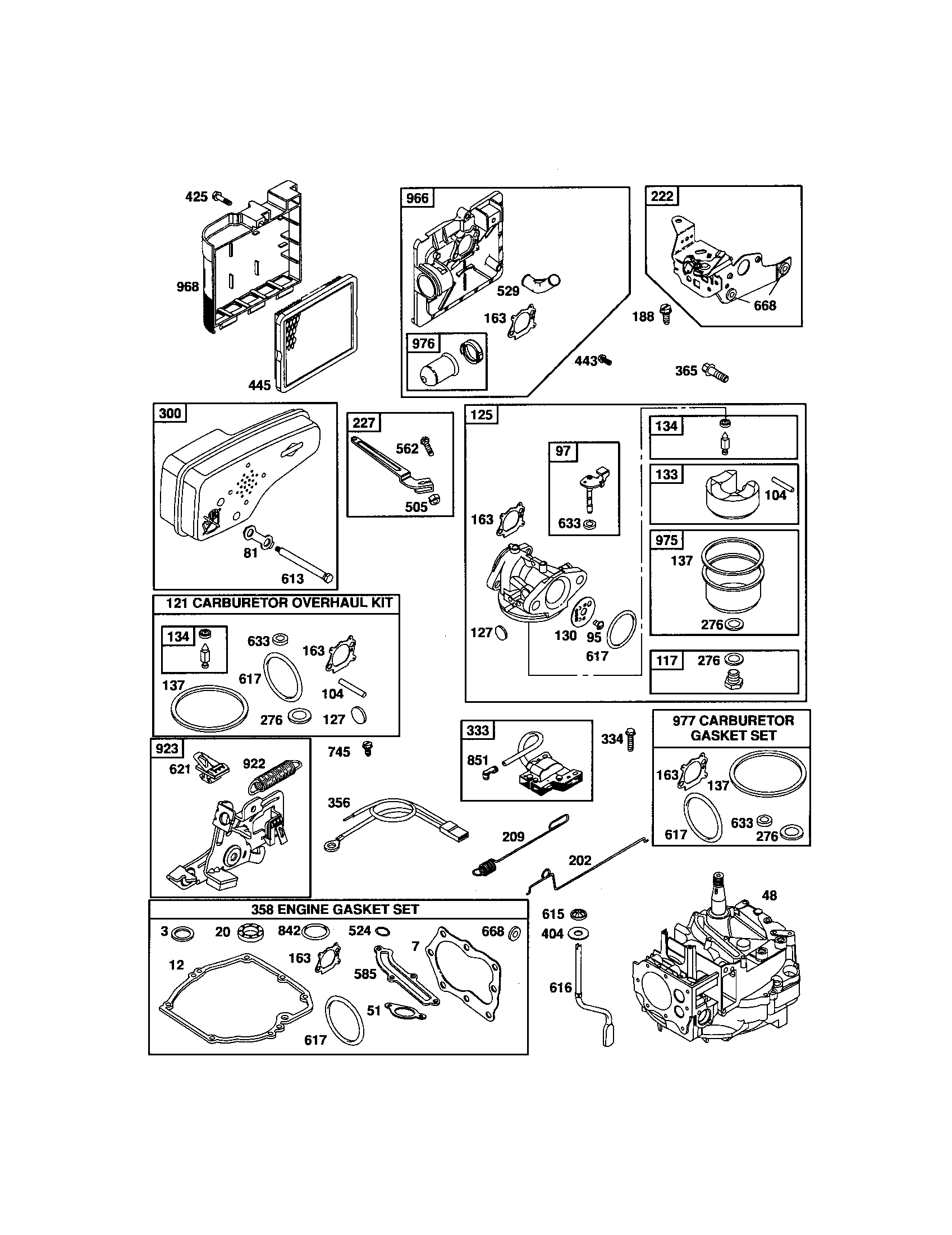 CARBURETOR / SHORT BLOCK