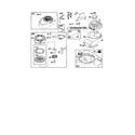 Craftsman 917370714 blower-housing / rewind starter diagram